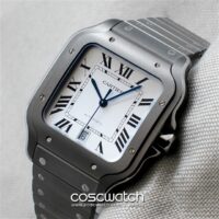 cartier santos 100l titanium a