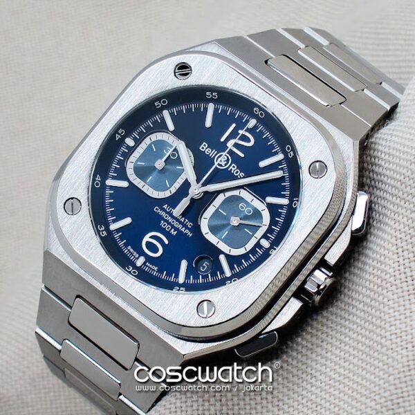br05 chrono blue front