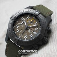 breitling avenger night mission chrono front
