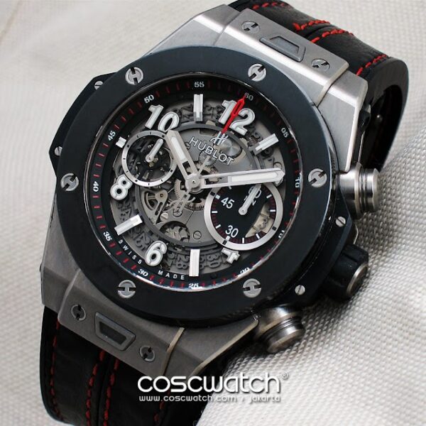 hublot unico ceramic bezel front