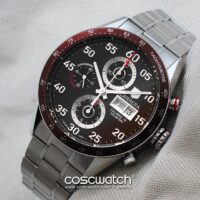 tag carrera cal.16 brown front