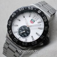 tag heuer f1 white 42 front