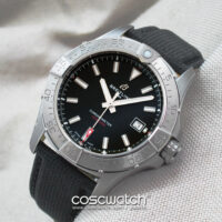 breitling avenger black 42 front
