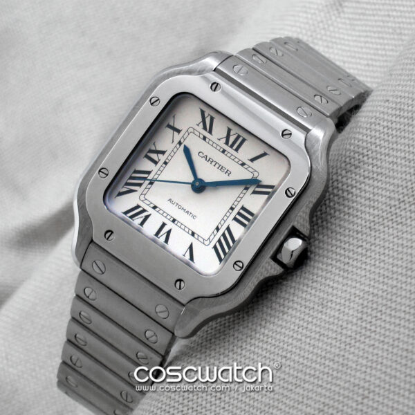 cartier santos 100m front