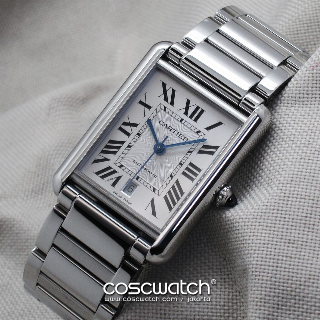Cartier Tank Must XL Date Automatic Steel Bracelet 41mm