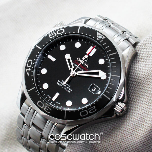 Omega Seamaster Diver 300M Co-Axial Black Dial Ceramic Bezel 41