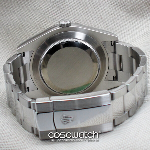 Rolex Datejust II 41 Silver Diamond Dial Oyster 116334
