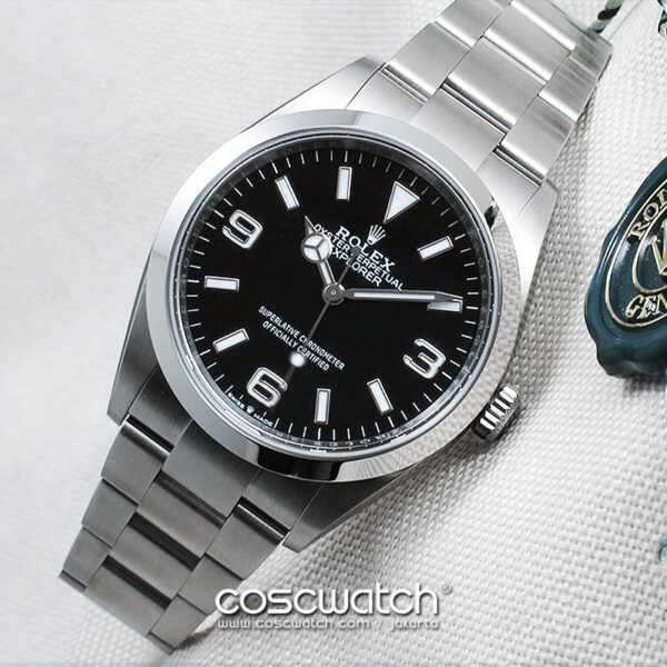Rolex Explorer I Black Dial Oyster 36mm 124270