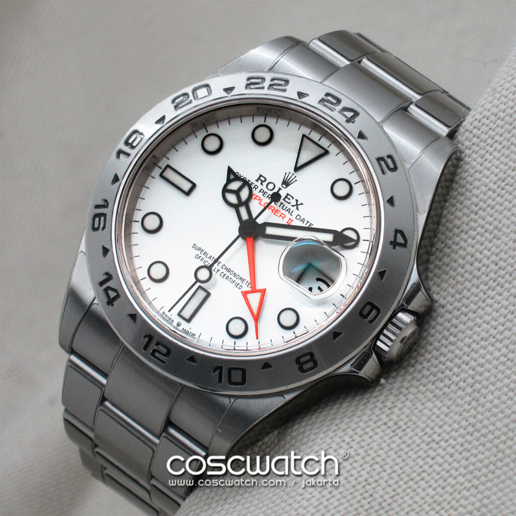 Rolex Explorer II GMT White Dial Oyster 42mm 226570