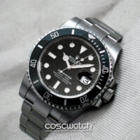 rolex submarine date 40 ceramic front